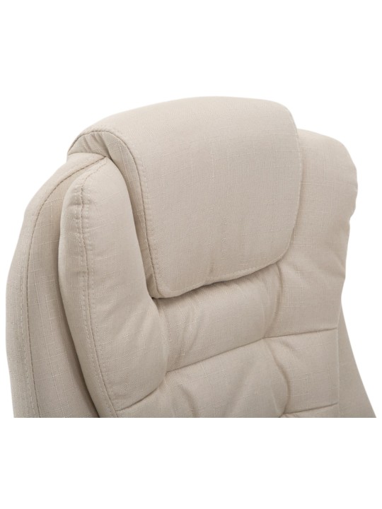 Bureaustoel Thor stof, crème