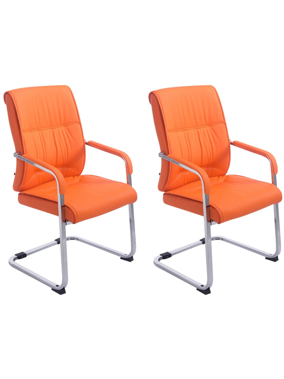 Set van 2 sledestoelen XL Anubis, oranje