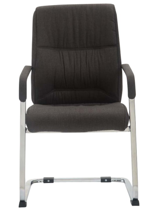 Set van 2 sledestoelen XL Anubis stof, donkergrijs