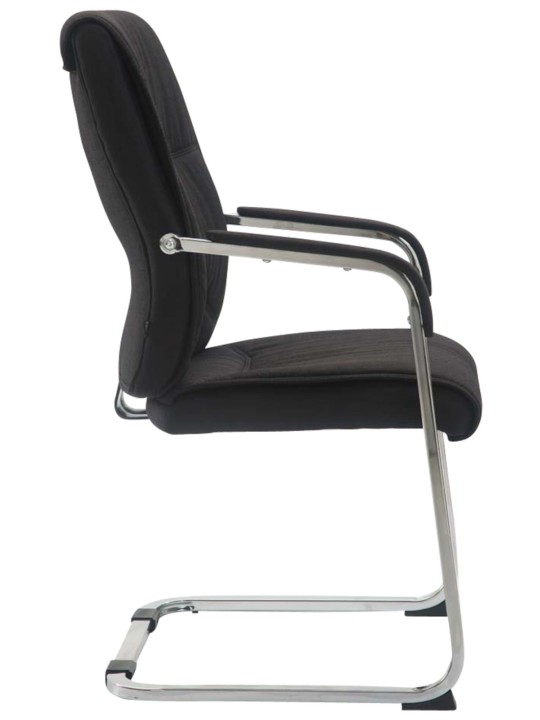 Set van 2 sledestoelen XL Anubis stof, zwart