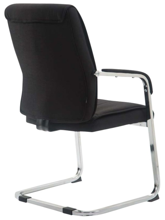 Set van 2 sledestoelen XL Anubis stof, zwart