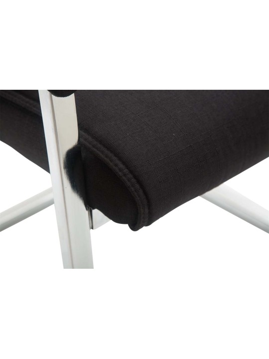 Set van 2 sledestoelen XL Anubis stof, zwart