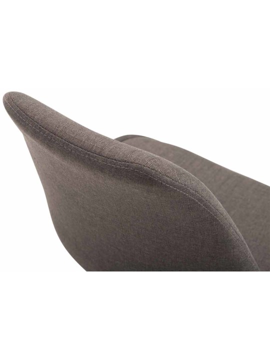 Set van 4 stoelen Maverick B stof, donkergrijs