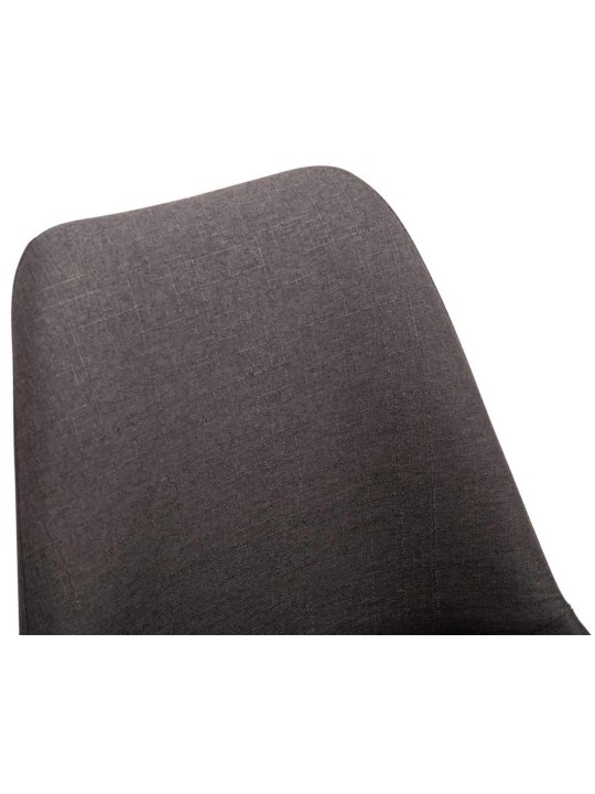 Set van 4 stoelen Maverick W stof, donkergrijs