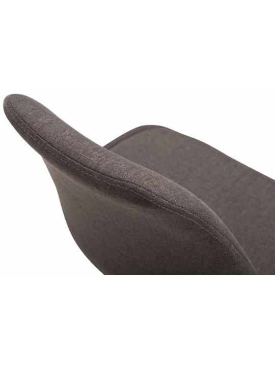 Set van 4 stoelen Maverick W stof, donkergrijs