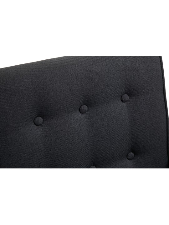 Schommelstoel Dream stof, zwart