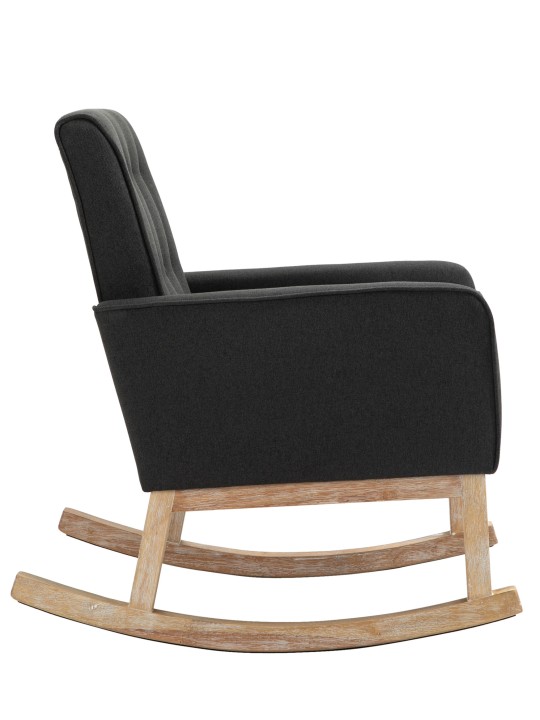 Schommelstoel Dream stof, donkergrijs