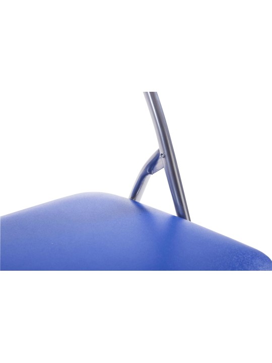 Set van 2 klapstoelen Felix, blauw/zilver