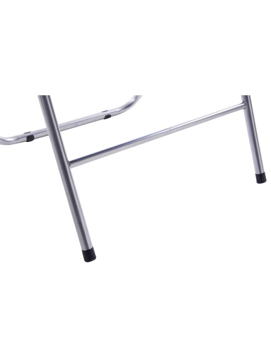 Set van 4 klapstoelen Felix, wit/zilver Set van 4 klapstoelen Felix, wit/zilver