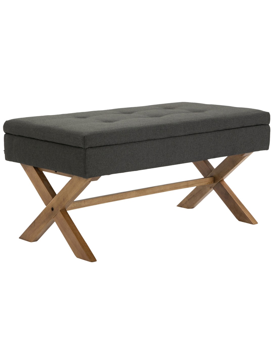 Bank Namaro stof antiek-licht, donkergrijs