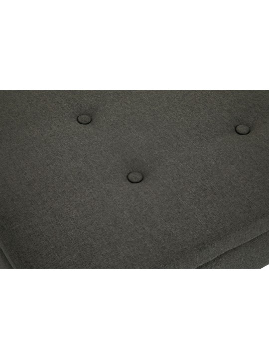 Bank Namaro stof antiek-licht, donkergrijs