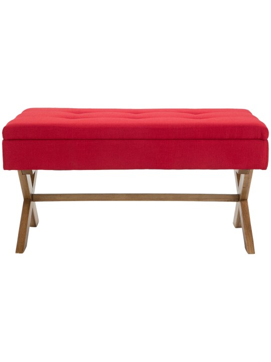 Bank Namaro stof antiek-licht, rood Bank Namaro stof antiek-licht, rood