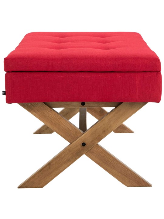 Bank Namaro stof antiek-licht, rood Bank Namaro stof antiek-licht, rood