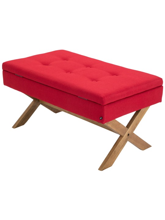 Bank Namaro stof antiek-licht, rood Bank Namaro stof antiek-licht, rood