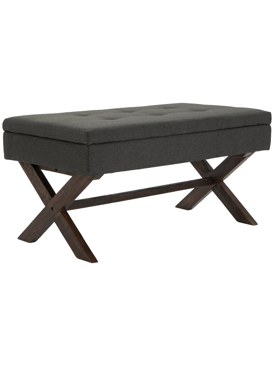 Bank Namaro stof antiek, donkergrijs