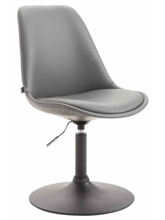 Set van 4 eetkamerstoelen Maverick B kunstleer, grijs