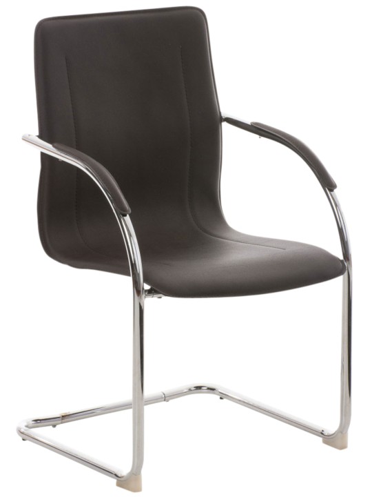 Set van 3 stoelen Melina, bruin