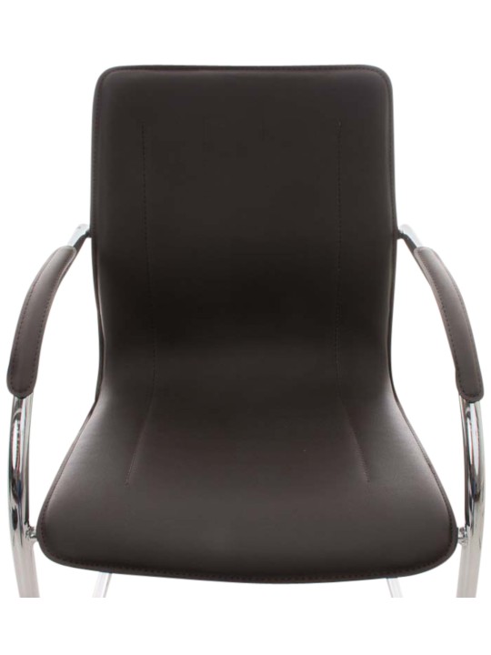 Set van 3 stoelen Melina, bruin