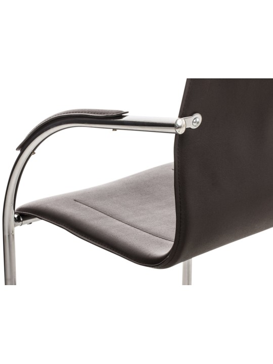Set van 3 stoelen Melina, bruin