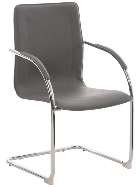 Set van 3 stoelen Melina, grijs