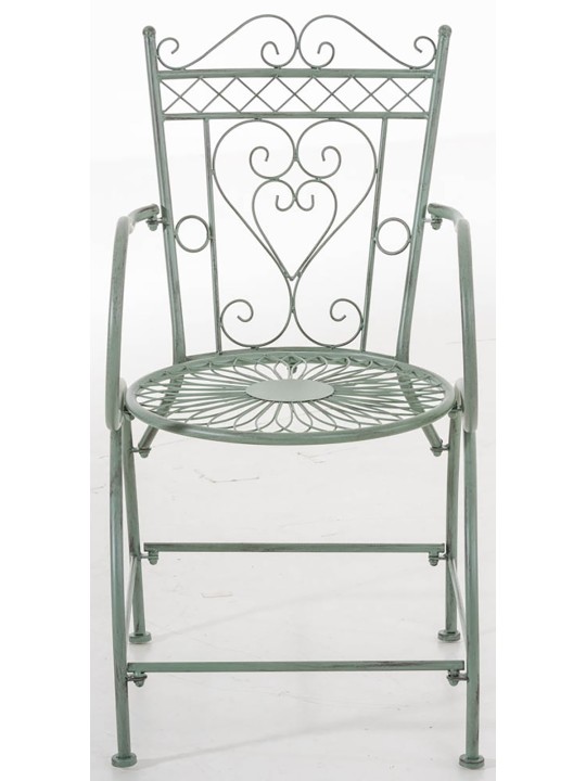 Set van 2 stoelen Sheela, antiek groen Set van 2 stoelen Sheela, antiek groen