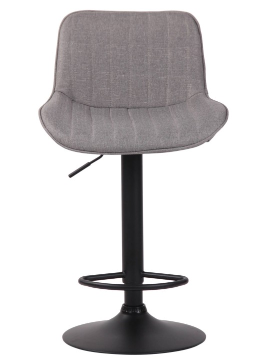 Set van 2 barkrukken Lentini stof, grijs