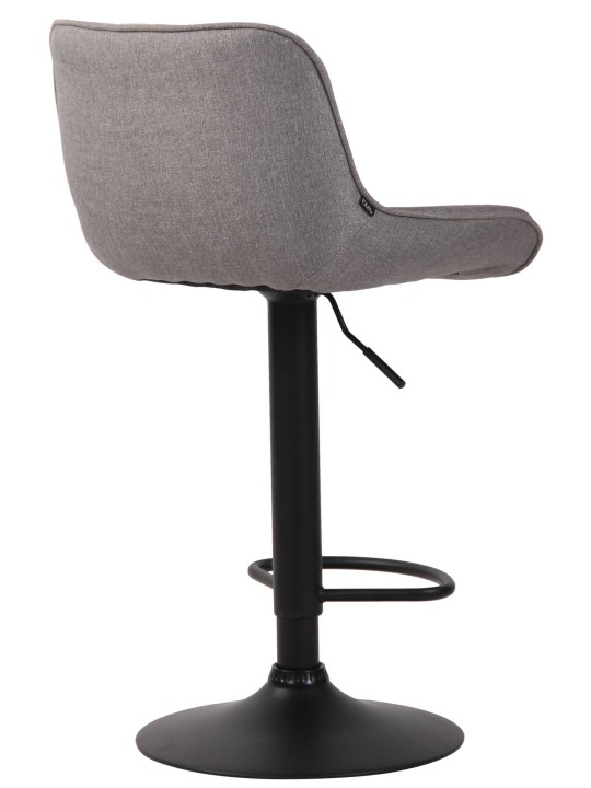 Set van 2 barkrukken Lentini stof, grijs