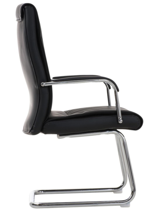 Set van 2 stoelen Caro, zwart