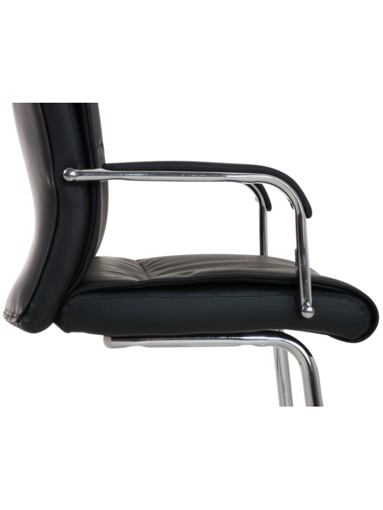 Set van 2 stoelen Caro, zwart