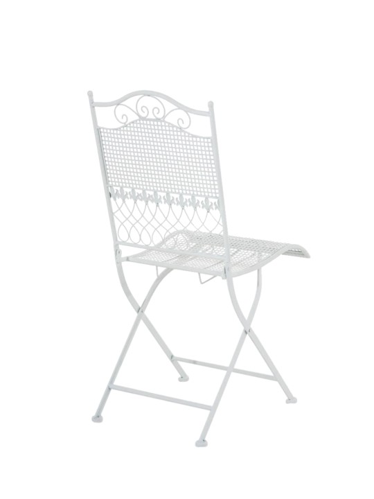Set van 2 tuinstoelen Kiran, wit
