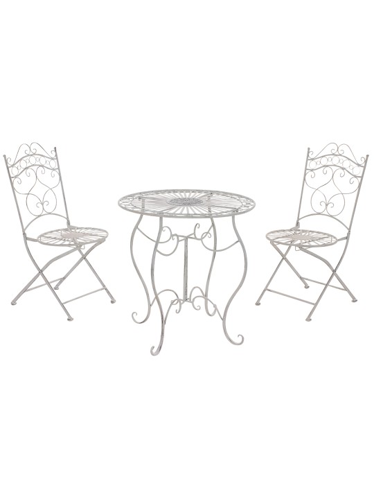 Indra zitgroep, antiek wit Indra zitgroep, antiek wit