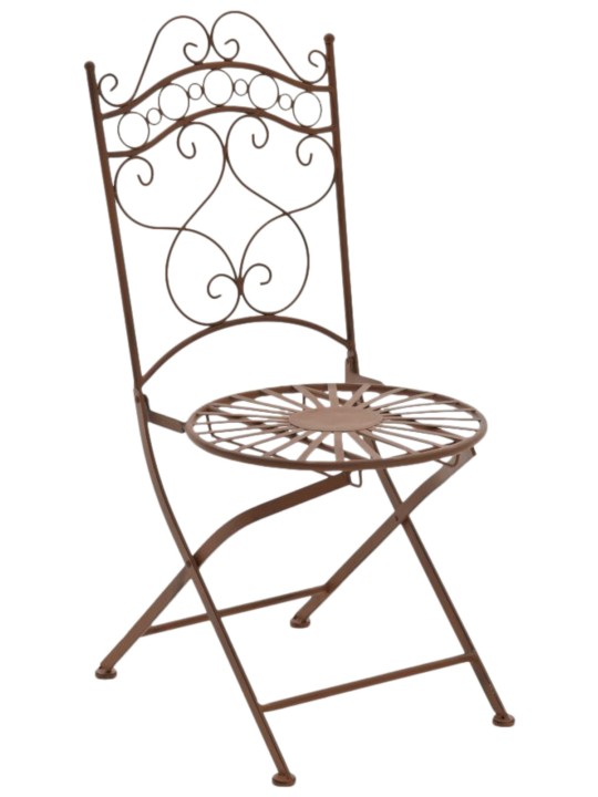 Set van 2 stoelen Indra, antiek bruin