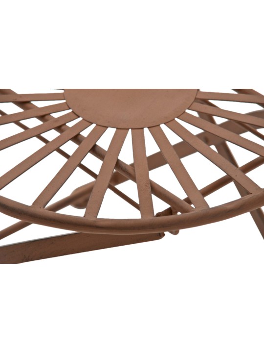 Set van 2 stoelen Indra, antiek bruin