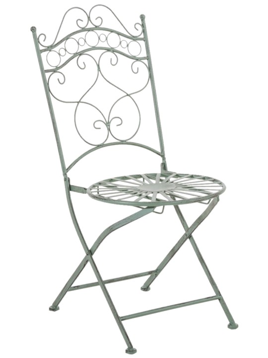 Set van 2 stoelen Indra, antiek groen