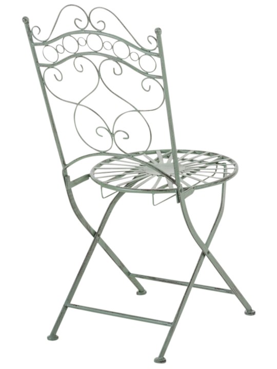 Set van 2 stoelen Indra, antiek groen