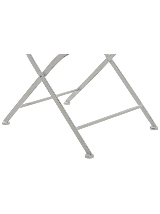 Set van 2 stoelen Indra, antiek wit