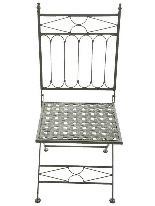 Set van 2 klapstoelen Asina, antiek groen Set van 2 klapstoelen Asina, antiek groen