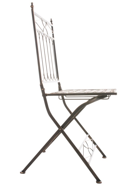 Set van 2 klapstoelen Asina, brons Set van 2 klapstoelen Asina, brons