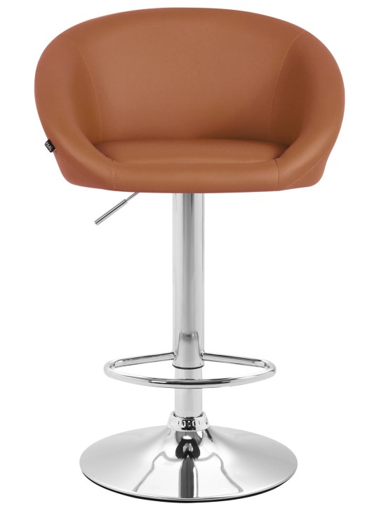 Barkruk Miami V2 C, lichtbruin