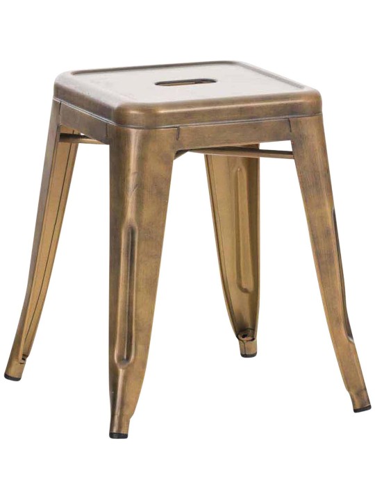 Set van 4 krukken Armin, goud