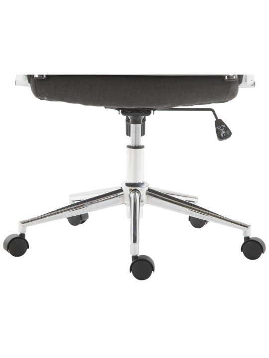 Bureaustoel Columbus stof, donkergrijs