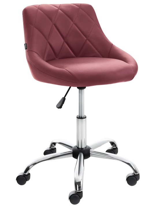 Werkkruk Lazio kunstleer, bordeauxrood