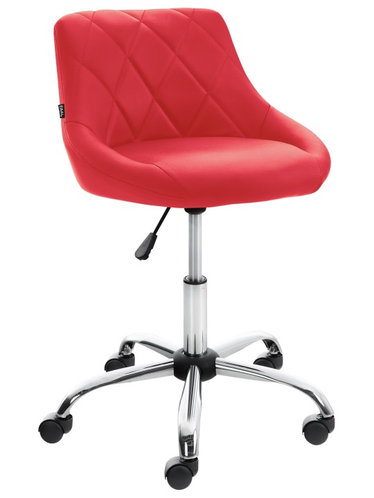 Werkkruk Lazio kunstleer, rood Werkkruk Lazio kunstleer, rood