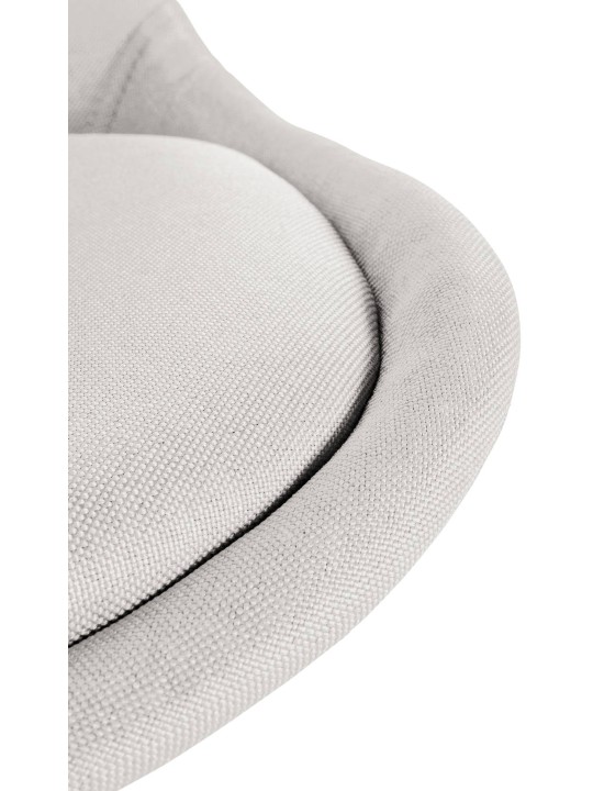 Stoel Sofia Stof Vierkant, crème