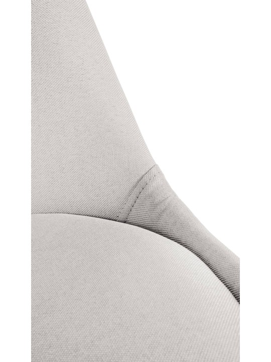 Stoel Sofia Stof Vierkant, crème