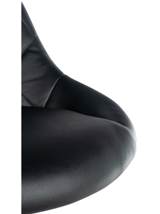 Werkkruk Lazio kunstleer, zwart