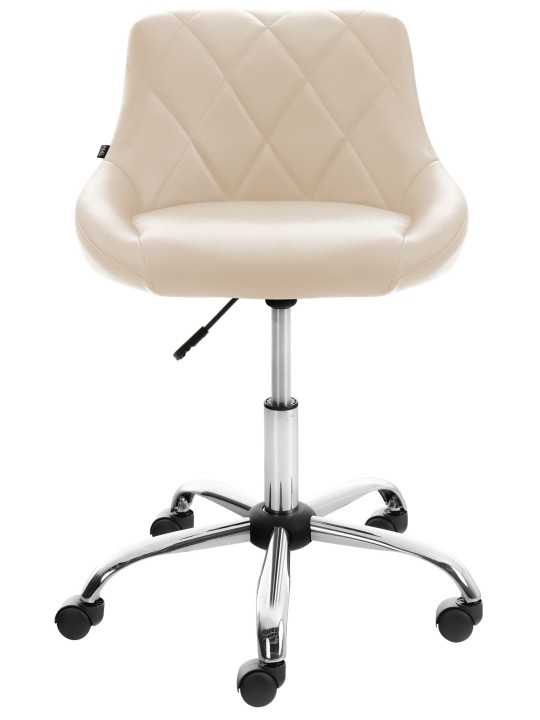 Werkkruk Lazio kunstleer, crème Werkkruk Lazio kunstleer, crème