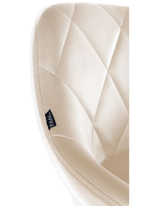 Werkkruk Lazio kunstleer, crème Werkkruk Lazio kunstleer, crème