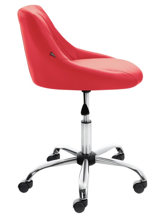 Werkkruk Lazio kunstleer, rood Werkkruk Lazio kunstleer, rood