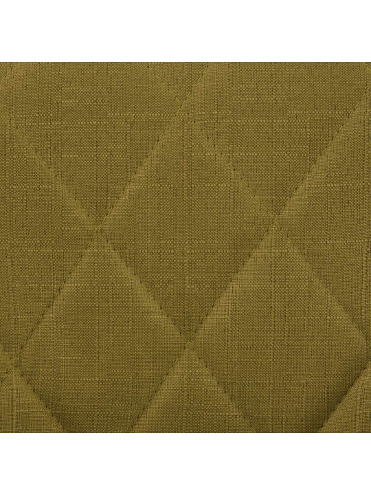 Barkruk Lazio stof chroom, groen